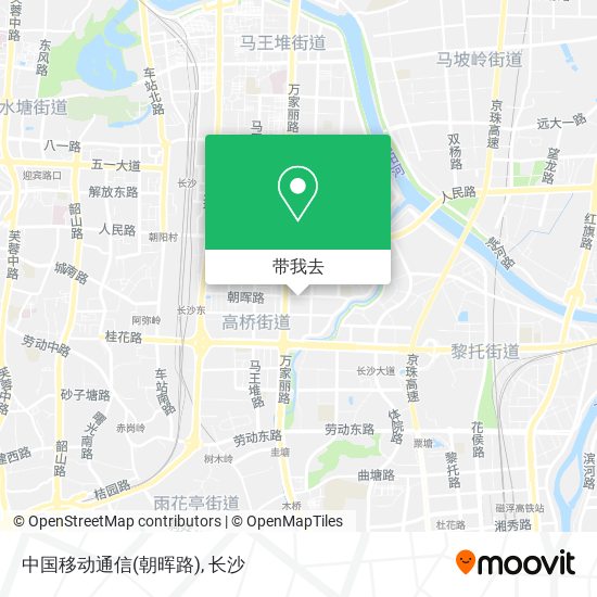 中国移动通信(朝晖路)地图