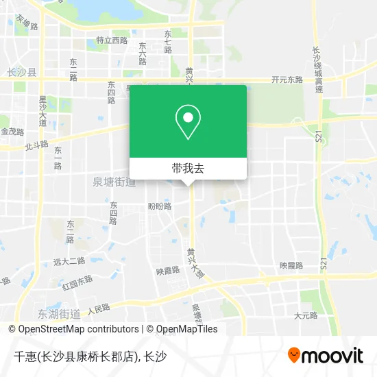千惠(长沙县康桥长郡店)地图