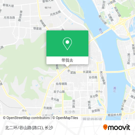 北二环/谷山路(路口)地图