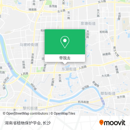 湖南省植物保护学会地图