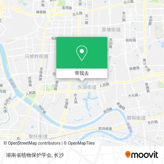 湖南省植物保护学会地图
