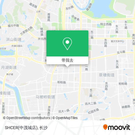 SHCER(中茂城店)地图