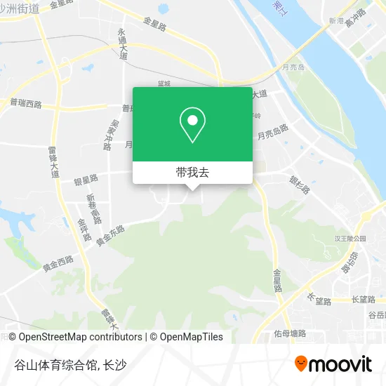 谷山体育综合馆地图