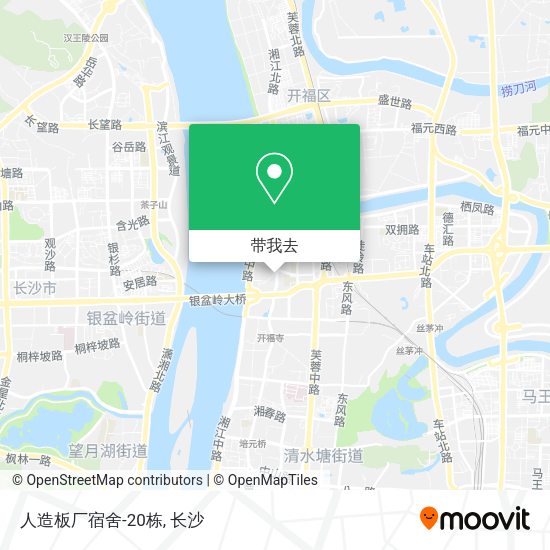 人造板厂宿舍-20栋地图