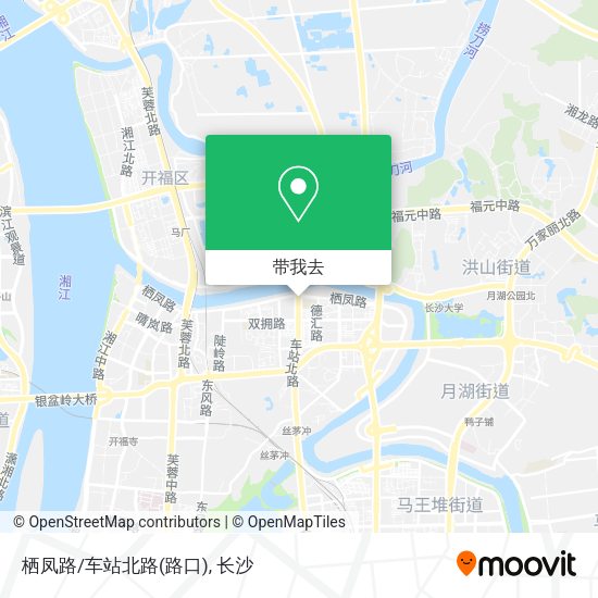 栖凤路/车站北路(路口)地图