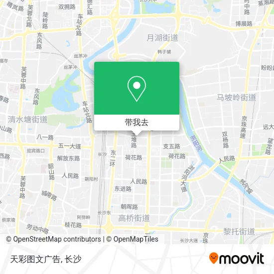 天彩图文广告地图