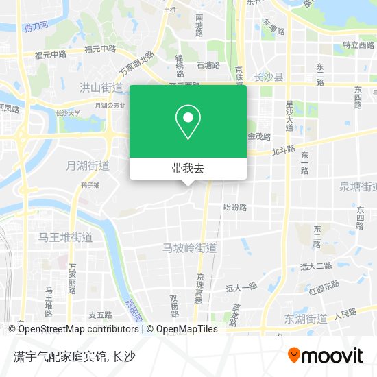 潇宇气配家庭宾馆地图