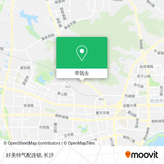 好美特气配连锁地图