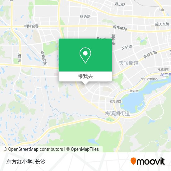 东方红小学地图