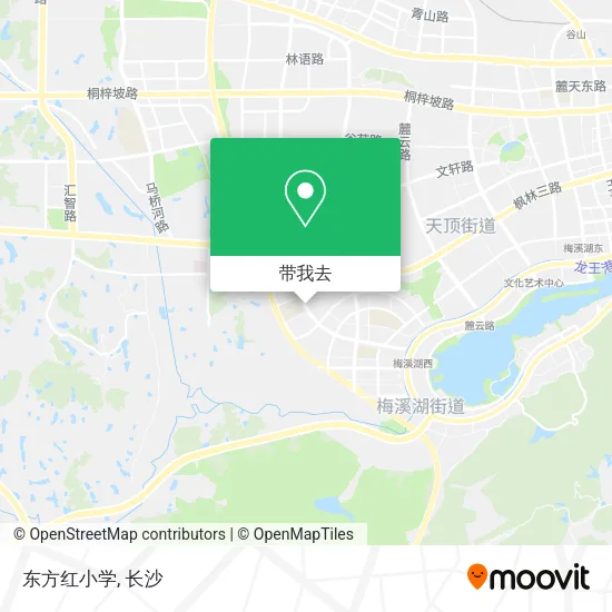 东方红小学地图