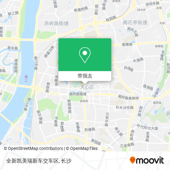 全新凯美瑞新车交车区地图