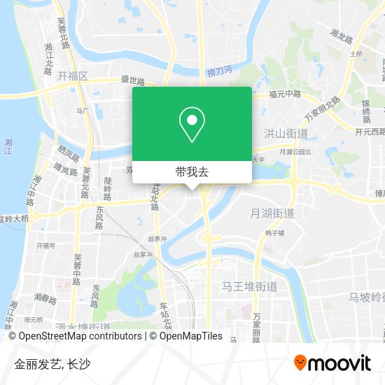 金丽发艺地图