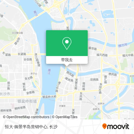 恒大·御景半岛营销中心地图
