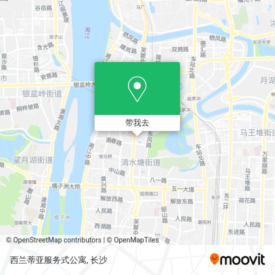 西兰蒂亚服务式公寓地图