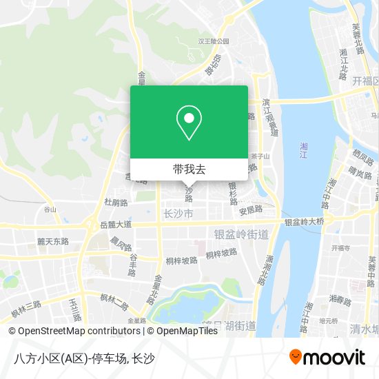 八方小区(A区)-停车场地图