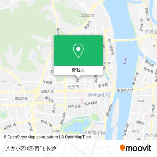 八方小区D区-西门地图