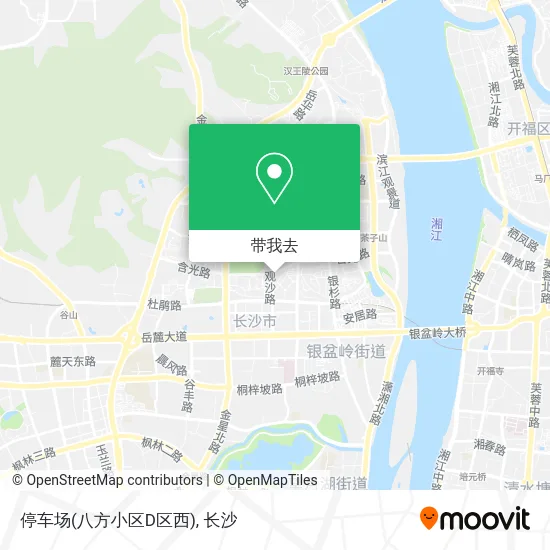 停车场(八方小区D区西)地图