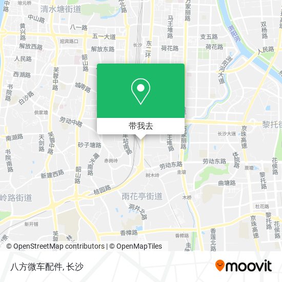 八方微车配件地图