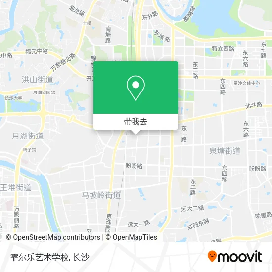 霏尔乐艺术学校地图