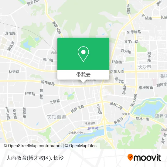大向教育(博才校区)地图