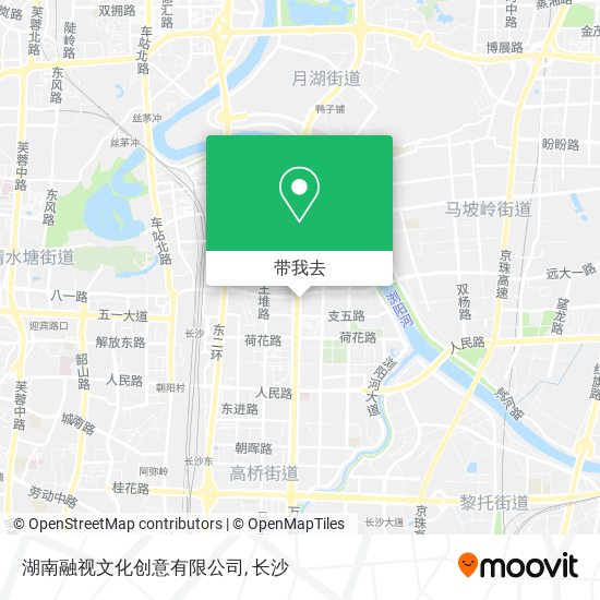 湖南融视文化创意有限公司地图