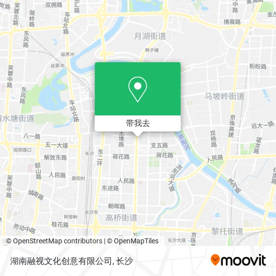 湖南融视文化创意有限公司地图