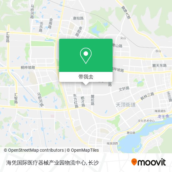 海凭国际医疗器械产业园物流中心地图