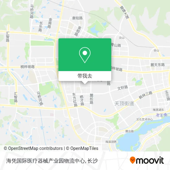 海凭国际医疗器械产业园物流中心地图
