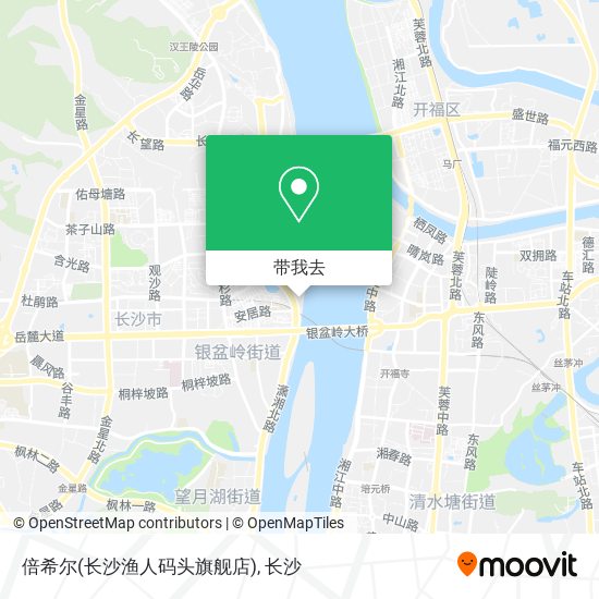 倍希尔(长沙渔人码头旗舰店)地图