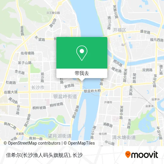 倍希尔(长沙渔人码头旗舰店)地图
