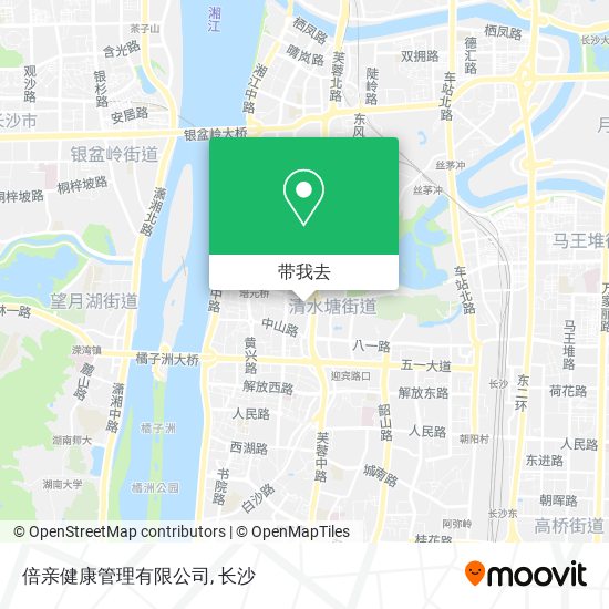 倍亲健康管理有限公司地图