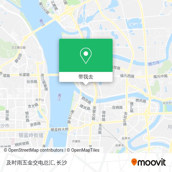 及时雨五金交电总汇地图