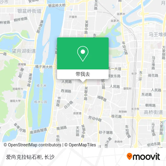 爱尚克拉钻石柜地图