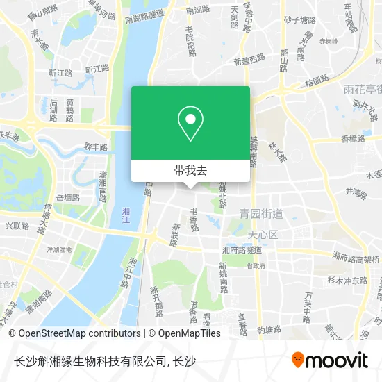 长沙斛湘缘生物科技有限公司地图