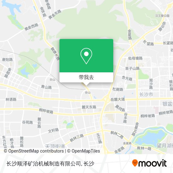 长沙顺泽矿治机械制造有限公司地图
