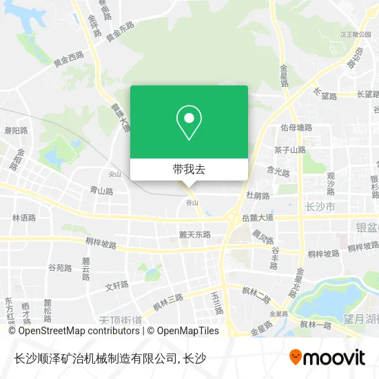 长沙顺泽矿治机械制造有限公司地图