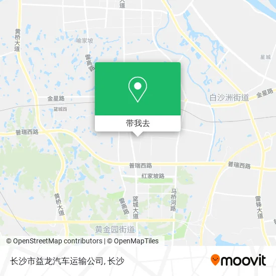 长沙市益龙汽车运输公司地图