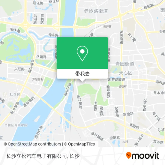 长沙立松汽车电子有限公司地图