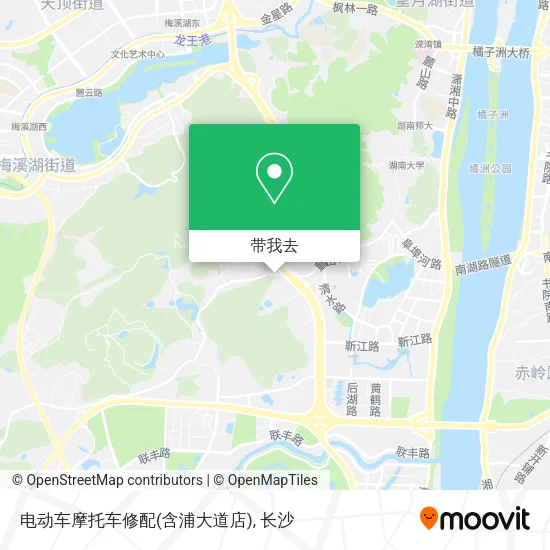 电动车摩托车修配(含浦大道店)地图
