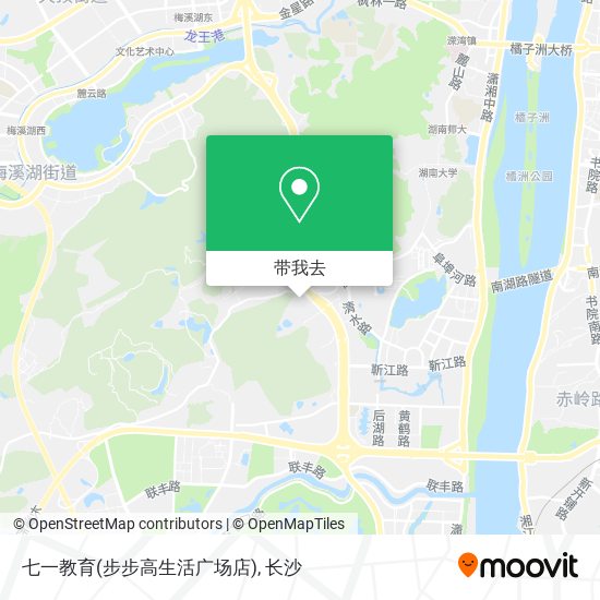 七一教育(步步高生活广场店)地图