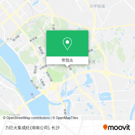 力巨火集成灶(湖南公司)地图