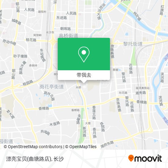 漂亮宝贝(曲塘路店)地图