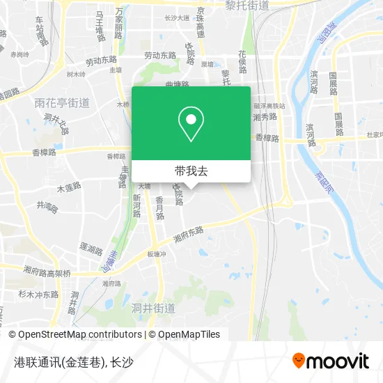 港联通讯(金莲巷)地图