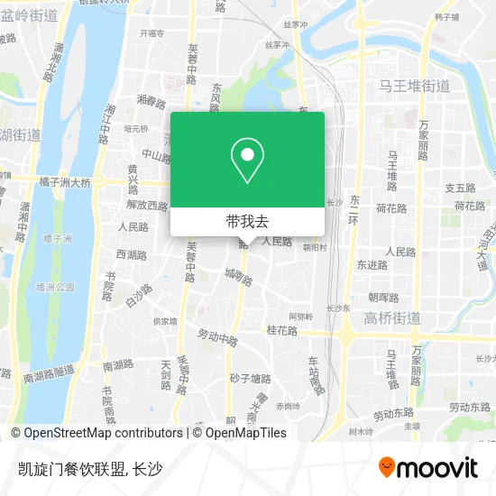 凯旋门餐饮联盟地图