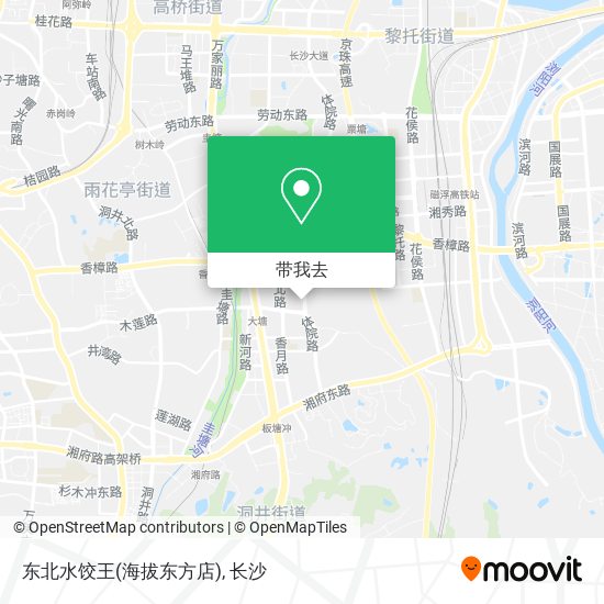 东北水饺王(海拔东方店)地图