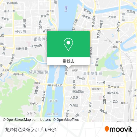 龙兴特色菜馆(沿江店)地图