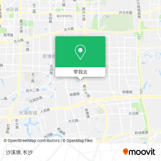沙溪塘地图