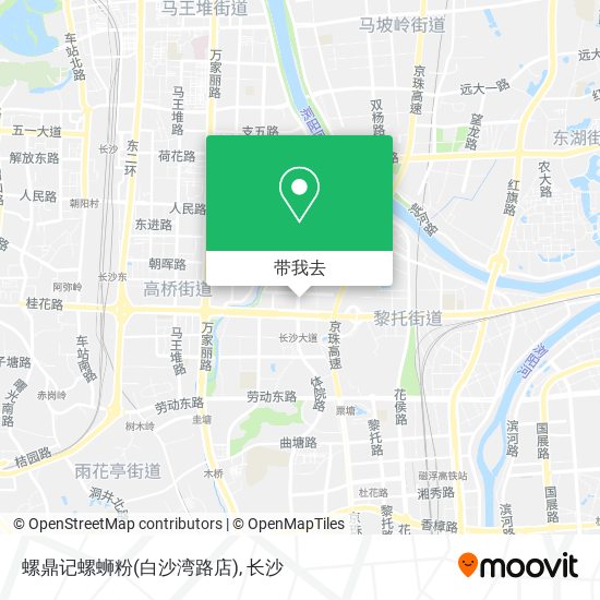 螺鼎记螺蛳粉(白沙湾路店)地图