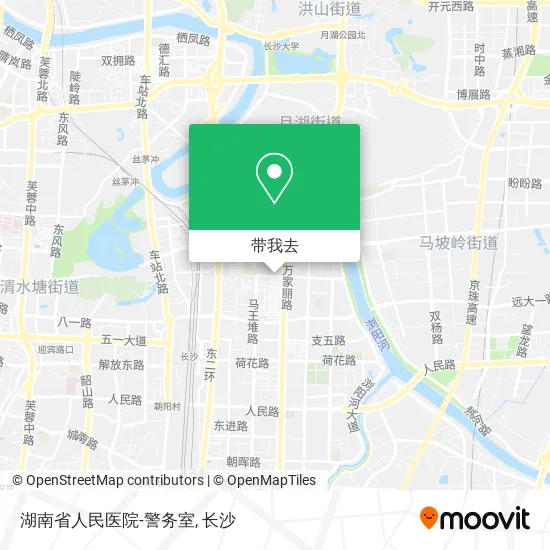 湖南省人民医院-警务室地图