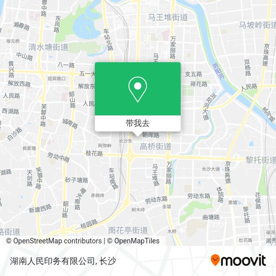 湖南人民印务有限公司地图